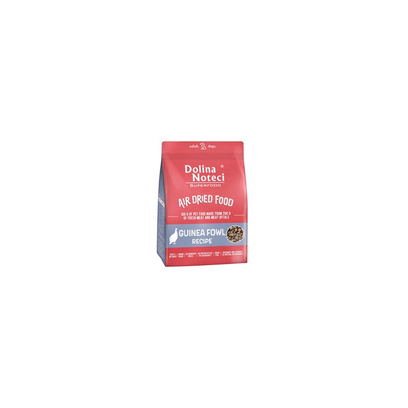 Dolina Noteci Superfood danie z perliczką karma suszona dla psa 1 kg Dolina Noteci Superfood danie z perliczką karma suszona dla psa 1 kg