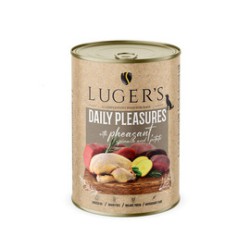 Lugers Karma mokra dla psa Daily Pleasures z bażantem, szpinakiem i ziemniakiem 800g