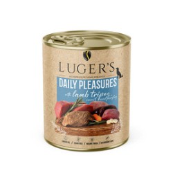 Lugers Karma mokra dla psa Daily Pleasures z żołądkami jagnięcymi, marchewką i pietruszką 800 g