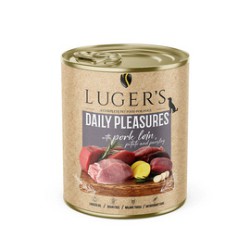 Lugers Karma mokra dla psa Daily Pleasures ze schabem wieprzowym, ziemniakiem i pietruszką 800 g