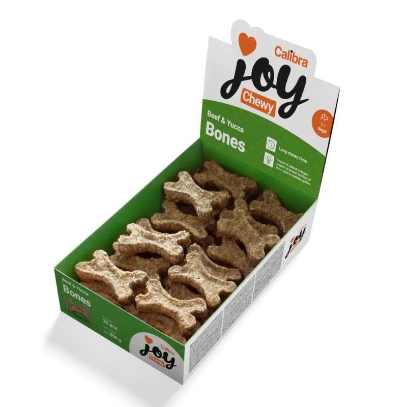 Calibra Joy Dog Chewy Beef & Yucca Bones szt, Calibra Joy Dog Chewy Beef & Yucca Bones szt,