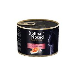 Dolina Noteci Premium mokra karma dla kota bogata w łososia 185g