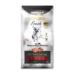 EUPHORIA FRESH Z WIEPRZOWINĄ I WOŁOWINĄ XS/S 2 KG