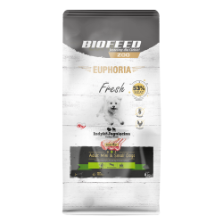 EUPHORIA Fresh Indyk z Jagnięciną dla psów małych ras 2kg