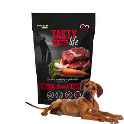 BIOFEED Tasty Dogs Life rundvlees Jelly Dish 500g
