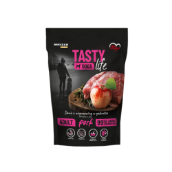 Biofeed Tasty Dogs Life z Wieprzowiną w Galaretce 500g Bezzbożowa Mokra Karma Dla Psa