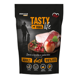 Biofeed Tasty Dogs Life z Kaczką w Galaretce 500g