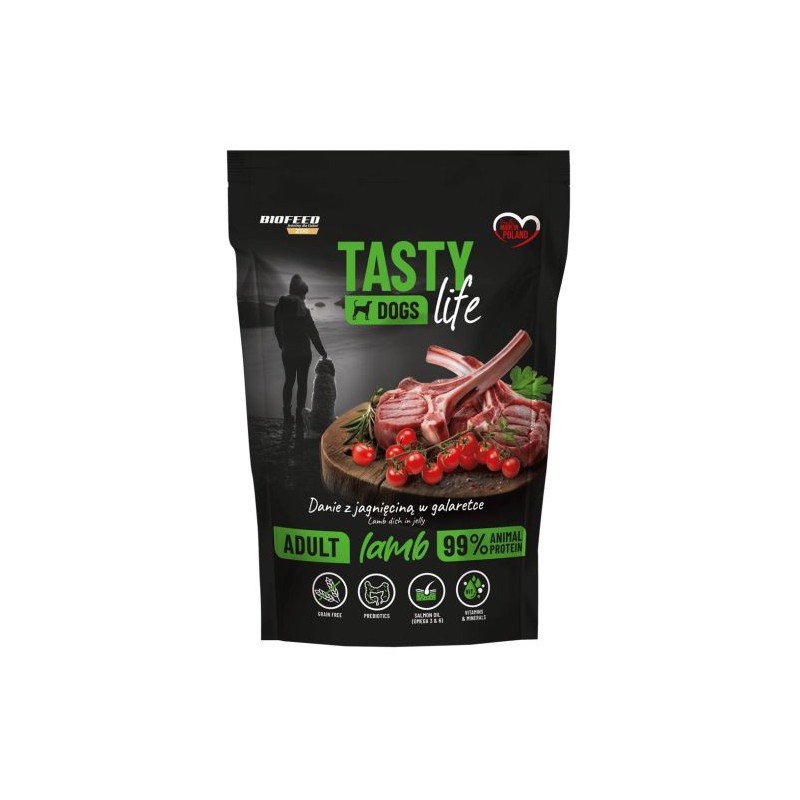 BIOFEED Tasty Dogs Life Lamb - natvoer voor honden - 500g