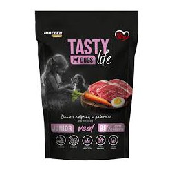 BIOFEED Tasty Dogs Life Junior Veal - natvoer voor honden - 500g