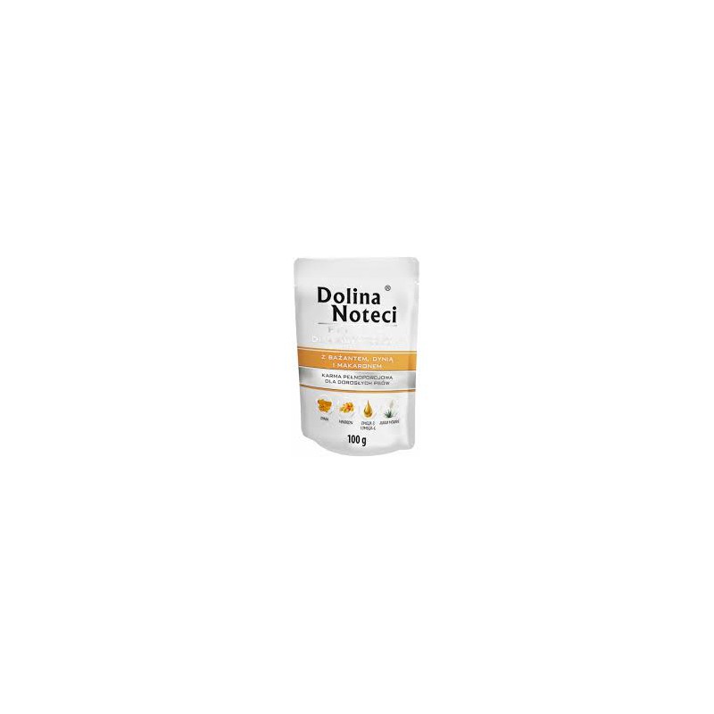 Dolina Noteci Premium met fazant, pompoen en pasta, zakje van 100 g