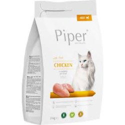 Piper Animals z kurczakiem Karma sucha dla kota 3 kg
