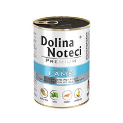 Dolina Noteci Premium rijk aan lamsvlees, blik van 400 g