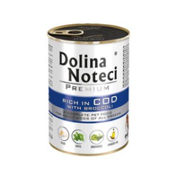 Dolina Noteci Premium bogata w dorsza z brokułami puszka 400 g