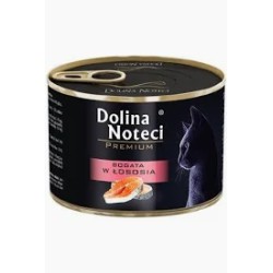 Dolina Noteci Premium mokra karma dla kota bogata w łososia 185g