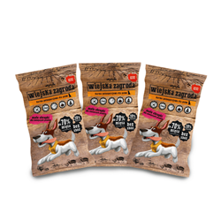 WIEJSKA ZAGRODA Pakiet próbek karm suchych dla mniejszych i średnich psiaków