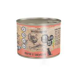 Wiejska Zagroda Dorsz z indykiem 200g